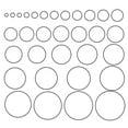 thumbnail image 4 of Square Rubber Belt for Recording Devices and Video Player 1.0mm Strong Rubber Belts 17-100mm Folded Option, 4 of 8