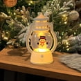 thumbnail image 3 of Paquete de 2 Faroles Navideños Soledad Estilo Vintage Adorno Colgante de Luz para el Hogar, 3 of 7