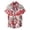 Hot Pink, variant on Mens Shirts Fashion Leisure Printing Buckle Lapel Short Sleeve Mens Graphic T-Shirts,White,M