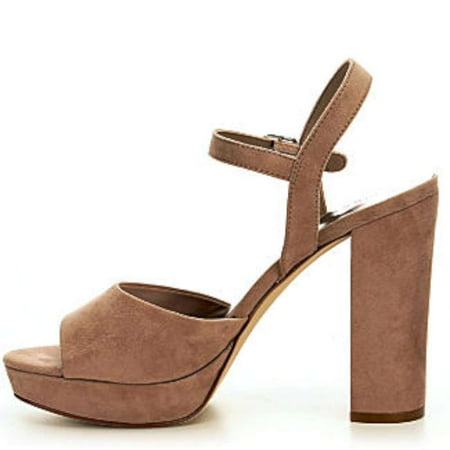 - Madden Girl Womens Shaarp Fabric Open Toe Casual Slingback Sandals