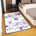 thumbnail image 2 of Erosebridal Flying Butterfly Area Rugs For Living Room 3x5,Spring Garden Bedroom Decor,Flower Room Decor, 2 of 5