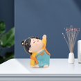 thumbnail image 4 of Destyer Traditional Chinese Lady Yoga Statue Beautiful Car Ornament Xmas Gift Triangle 1Set, 4 of 6