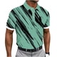 thumbnail image 2 of Blusa y camisa de manga corta con cuello vuelto para hombre, blusa informal con botones y estampado geométrico, blusa de manga corta con cuello vuelto para hombre, 2 of 5