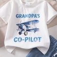 thumbnail image 5 of TOWED22 Infant Baby Boy Outfits 2pcs Round Neck Short Sleeve Shirt Casual Pocket Shorts Truck Graphic Clothes(White,18-24 M), 5 of 9