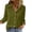 c01Green, variant on JGGSPWM Blouse for Women Dressy Long Sleeve Button Down Shirts Business Casual Outfit Lightweight Solid Color Tops Gray XXL