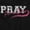 Black, variant on Pray For A Cure Breast Cancer Sport Zip Hoodie Sweatshirt Women Brisco Brands S