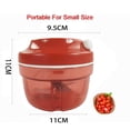 thumbnail image 3 of Picadora de cebolla Turbo-Chef D158 - roja Cisea, 3 of 6