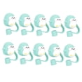 thumbnail image 6 of Niceauty 10Pcs Cartoon Silicone Straw Cap Multi-colored for Parties, 6 of 8