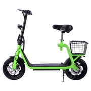 MotoTec Metro 36v 350w Lithium Electric Scooter Green