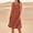 Orange, variant on Long Dresses For Women Sevevn Women's Solid Color Casual Sleeveless Cotton Linen Loose Fitting Dress With Pockets Flowy Dresses For Women