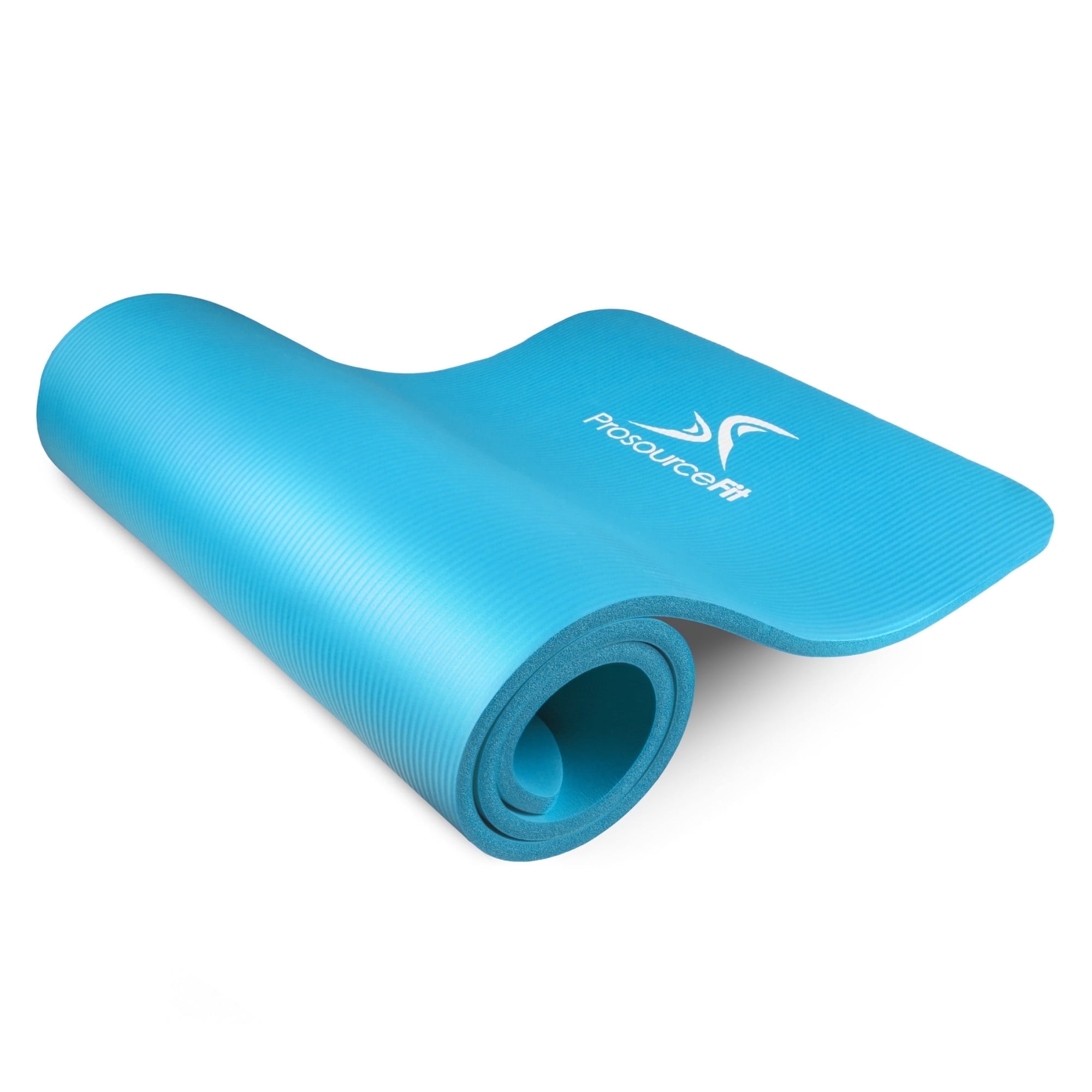 ProsourceFit Extra Thick Yoga and Pilates Mat 1/2-inch or 1-inch Thick for Fitness