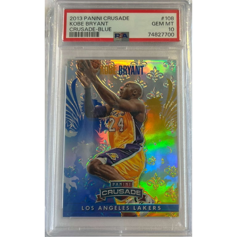 kobe bryant graded cards NBA 2013 Panini Crusade Card (Blue) Sold at Auction: 2008-09 SPx