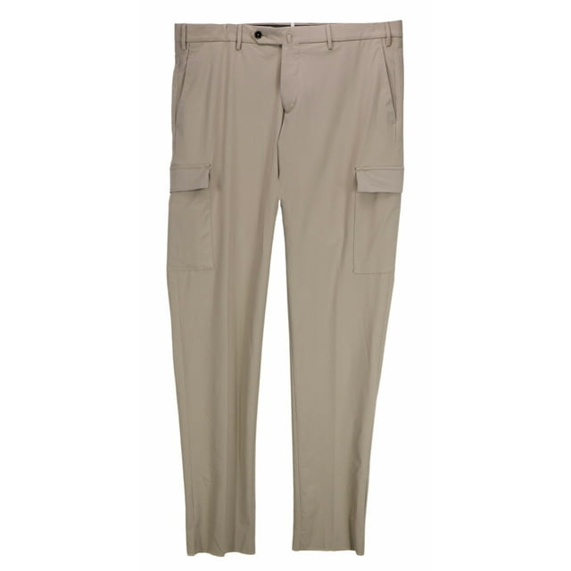 PT Torino Men's Beige Active Dress Pants & Capri - 36