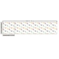 thumbnail image 2 of Ambesonne Animal Fabric by the Yard Upholstery, Pastel Cartoon Style Print, 5 Yards, White and Multicolor, 2 of 4