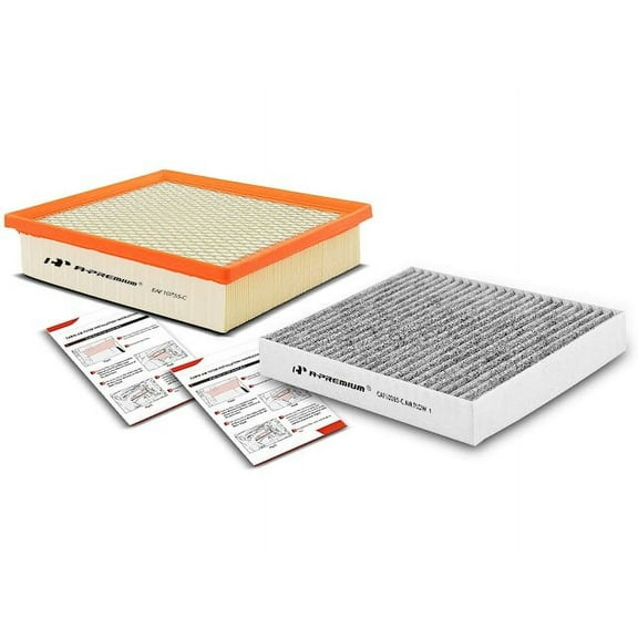 Air Filter and Cabin Air Filter Kit 2 - Compatible with 2010 - 2015 RX350 3.5L V6 2011 2012 2013 2014