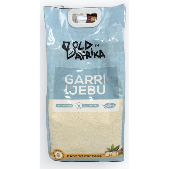 RAHAMA - Bold Afrika Ijebu Gari, High in Fiber, Gluten Free, All Natural, 10 Lb