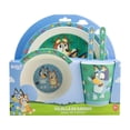 thumbnail image 1 of Vajilla Infantil Bambú Bluey 5 Piezas Ecológica, 1 of 10