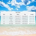 thumbnail image 3 of Linen Shorts for Women Summer Casual Wide Leg Loose High Waist Drawstring Dressy Shorts Solid Side Split Shorts Pants Beach Vacation Clothes, 3 of 6
