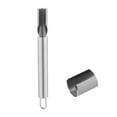 thumbnail image 1 of Wweixi Precision Cutting Stainless Steel Carving Knife Tools Silver Stylish Durable Half round, 1 of 6
