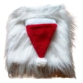 thumbnail image 4 of Gorro de Papá para gatos, cálido y creativo, ideal para disfrazar a tu mascota en estas fiestas. para gatos, cachorros y perros. Blanco S, 4 of 8