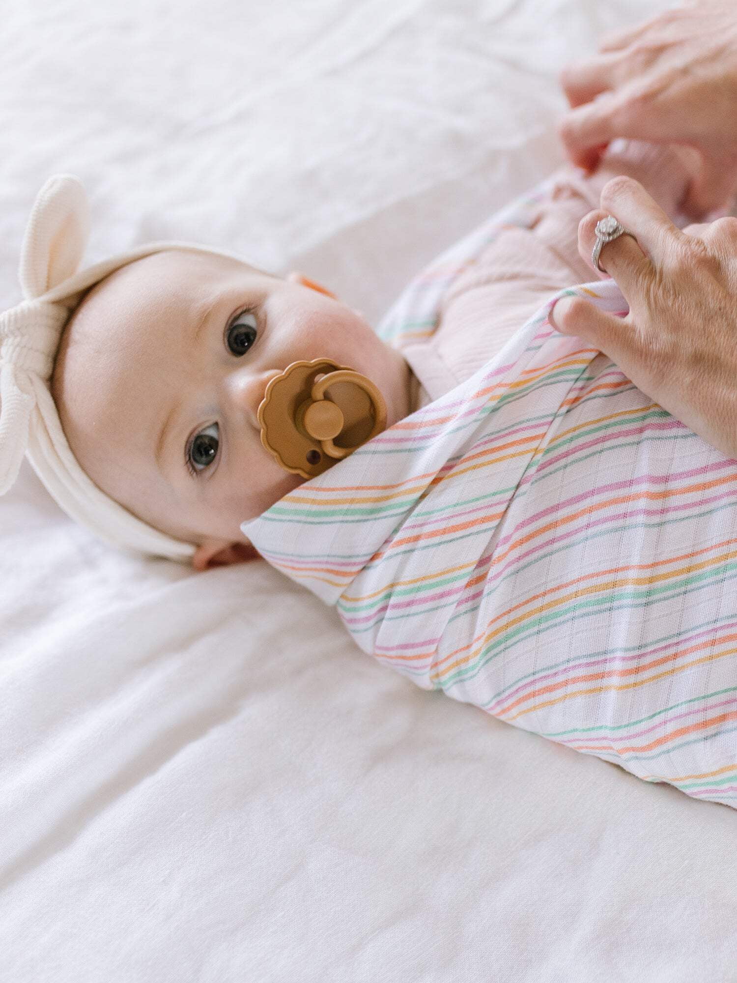JuJuBe x Studio Oh! 2-Pack Square Swaddle Blanket Set - Bonjour Bébé