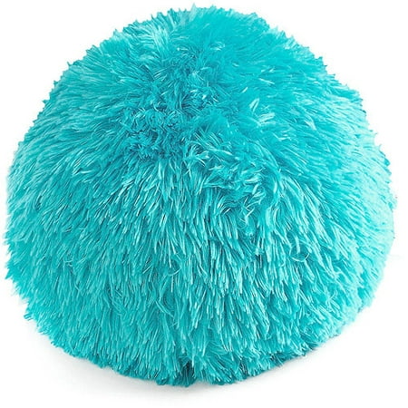 your zone longhair fur decorative pillow - Walmart.com