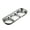 C, variant on Kitchen Supplies Multiple Options To Match As You Please Divided Snack Barbecue Dipping Dishes Stainless Steel Dish Stainless Steel Dish Soy Dish Dipping Bowls Dish Stackable Kitchen Decorations