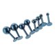 thumbnail image 4 of 4 Pares Mujeres Chicas Hombres Lip Studs Tragus Barbell Nariz s Piercing Joyería - Azul Sunnimix Aretes de acero inoxidable, 4 of 6