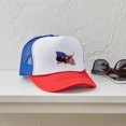 thumbnail image 4 of CafePress - American Patriotism - Adjustable Unisex Printed Trucker Hat with Mesh Back, 4 of 10
