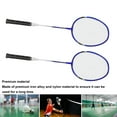 thumbnail image 3 of Juego De Raqueta De Bádminton Antideslizante De aleación De Hierro, Raqueta De Bádminton De Nailon, Agarre Estable, Juego Familiar Con Bolsa De Transporte Para Juegos Al Aire, 3 of 7