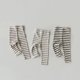 thumbnail image 3 of Leggings lisos simples para bebés, pantalones ajustados a rayas que combinan con todo, pantalones elásticos de algodón para niños y niñas recién nacidos, 3 of 4