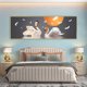 thumbnail image 3 of Pósteres e impresiones de One Piece Swans Love, pintura en lienzo de animales, arte de pared para sala de estar, dormitorio, decoración moderna del hogar sin marco, 3 of 5