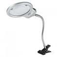 thumbnail image 2 of Con Abrazadera De Luz LED Lupa De Mesa Ajustable, Lupa De Lámpara, Lectura De Sellos Para Periódicos Lupa De Lectura De Mapas, 2 of 7