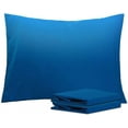 thumbnail image 1 of Standard Pillowcases Set of 2, 100% Brushed Microfiber, Soft and Cozy, Wrinkle, Fade, Stain Resistant with Envelope Closure, 20 x 26 Inches, Royal Blue, 1 of 7