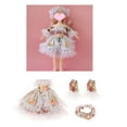 thumbnail image 4 of Ropa de muñeca 30cm Vestido de muñecas recién nacidas Disfraces estilo 5 Zulema Trajes De Muñeca BJD, 4 of 8