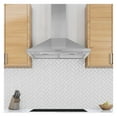 thumbnail image 7 of Ancona 30" Convertible Wall-Mounted Pyramid Range Hood in Stainless Steel, 7 of 7