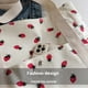 thumbnail image 3 of Guardurnaity Bolso tote de pana rosa con cremallera y estampado de para llevar al hombro, bolso tote pequeño con cremallera. Bolsas de mensajero y de hombro A, 3 of 6