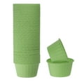 thumbnail image 1 of 50pcs Moldes para Magdalenas de Papel Unique Bargains 3.5oz Verde claro, 1 of 6
