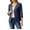 Blue, variant on Baqcunre Cardigan For Women Women'S Solid Color Nine Quarter Sleeve Casual Jacket Cardigan Top Womens Tops Sweaters For Women Beige L