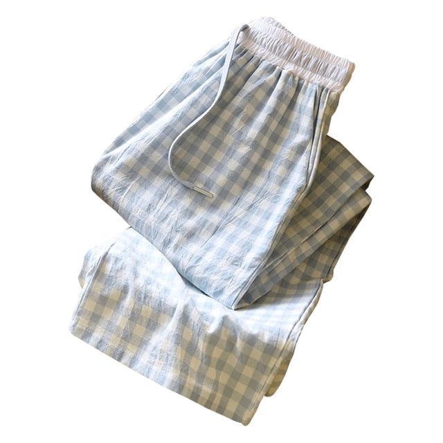 Washed Check Color Blocked Straight Leg Pants For Women In Spring And Summer Thin And Back Pants Paired With Casual Home Pants plus Size Stretch Pants Women Casual Pants Suits Plaid Dress Pants for