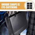 thumbnail image 3 of USHOBE 6Pcs Paper Bags Black for Business Use and Shopping with Handle Design, 3 of 7