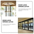 thumbnail image 3 of Door Security Foot Lock Zinc Alloy Security Slide Bolt Lock Spring Latch Lock, 3 of 9