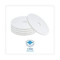 thumbnail image 2 of Premier 4017WHI Standard 17-inch Diameter Polishing Floor Pads, White, 2 of 9