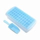 thumbnail image 1 of Ice Cube Trays with Lid and Bin, 44 Silicone Ice Cube Trays for Freezer with Freezer, kitchen tool., 1 of 5