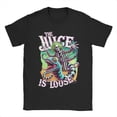 thumbnail image 4 of Camiseta con estampado de película de terror para hombre y mujer, ropa holgada de algodón, b-beetlejuice 2, novedad, 4 of 5