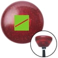 thumbnail image 1 of Green Seaman Recruit Red Retro Metal Flake Shift Knob with M16 x 1.5 Insert Shifter Brody, 1 of 1