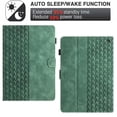 thumbnail image 2 of Allytechgroup Slim Case for Kindle Fire HD 8 & Fire HD 8 Plus Tablet 8" (12th Generation 2022), Premium PU Leather Folio Flip Cover Stand Anti-Scratch Cards Slots Smart Case Cover, Green, 2 of 9