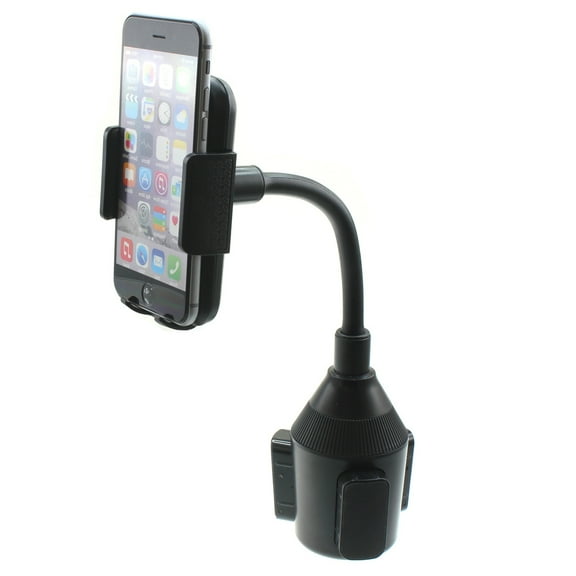 Cup Holder Car Mount for Google Pixel 8/7/6/Pro/7a Phones - Swivel Cradle Dock Gooseneck Stand