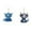 J 1PCS & L 1PCS, variant on (2-Pack) Rinsvye 2D Adorable Flying Dragon Vintage Easter Decorations Baby Christmas Ornament Unique Swinging Cow Shape and Charming Design The Christmas Shoppe Garland Adding A Glimmer To The Holid