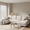 Beige-U shaped, variant on CONCETTA U Shaped Sectional Sofa Couches with Double Chaise 4-Seat Set, Chenille Fabric Cushion for Living Room Home Furniture, Dark Grey
